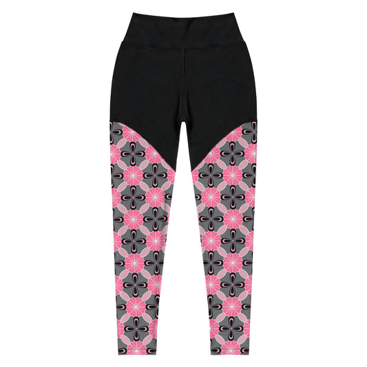 Sports Leggings - African Patterned (Print)